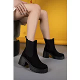 Riccon Esgaleth Women's Boots 00121410 Black Suede