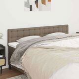  Posteljno vzglavje 2 kosa taupe 80x5x78/88 cm blago, (20953150) | Shoptok.si