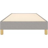  Za krevet s oprugama svjetlosivi 90x200 cm od tkanine | shoptok.hr