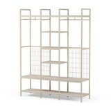 Marckeric Krem otvoreni željezni ormar 140x179,5x40 cm Amara – Cijene