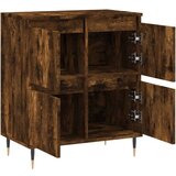  Komoda boja dimljenog hrasta 60 x 35 x 70 cm konstruirano drvo | shoptok.hr