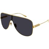 Gucci GG1436S 001 ONE SIZE (99) Zlata/Siva Cene