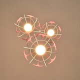  Dečiji luster na sajli STARS 3xE27/15W/230V ružičasta/bela | Eponuda.com