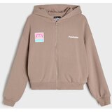 Sinsay Majica s kapuljačom na patentni zatvarač Pusheen the Cat | shoptok.hr
