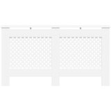  Pokrov za radijator bijeli 152 x 19 x 81,5 cm MDF | shoptok.hr