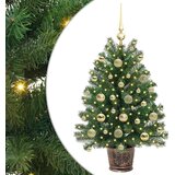  Umjetno božićno drvce s 150 LED svjetlima Zelena 95 cm PE i PVC | shoptok.hr