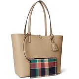 Polo Ralph Lauren Nakupovalna torba pesek / zelena / rdeča / črna | Shoptok.si