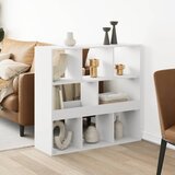 vidaXL Pregrada za prostor bela 100x33x94,5 cm inženirski les Cene