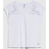 Marisse White Cotton Blouse | ePonuda.com