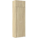 Ormarić za pohranu boja hrasta sonome 70 x 42,5 x 225 cm drveni | shoptok.hr