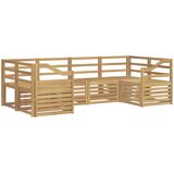  Set vanjskih sofa 6 pcs Bijela 245 x 126,5 x 73 cm | Eponuda.com
