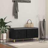  Klupa za hodnik s jastukom Crni Hrast 100 x 38 x 46 cm Cijene