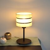  LED stona lampa HELEN 1xE27/15W/230V krem/crna/zlatna | Eponuda.com