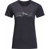 Jack Wolfskin Crosstrail Graphic T W Graphite XS