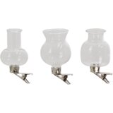 Esschert Design Set 3 vaz s sponkami - 3 k. | Shoptok.si