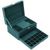  Elegantna kutija za nakit 24,5 x 17 x 11,5 cm - zelena | shoptok.hr