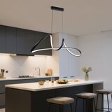  Brilagi-LED prigušiva luster na sajli TWISTER LED/60W/230V 3000-6000K crna + daljinski upravljač | Eponuda.com