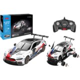  Licencirani auto na daljinsko upravljanje i sastavljanje 1:18 BMW M8 GTE - bijeli - 66 elemenata Cijene