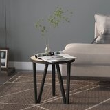 vidaXL Čajna mizica sonoma hrast Ø35 cm MDF Cene