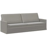  Set sofe 2 pcs Svjetlosiva Baršun - Svjetlosiva 1-Sjedalo + 3-Sjedalo (210 cm) | shoptok.hr
