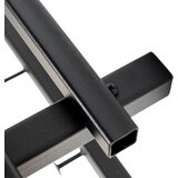 Spinder Design Črn kovinski stenski obešalnik s polico Marco – | Shoptok.si