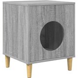  Mačja Kuća Siva Sonoma 42,5 x 40 x 53 cm Konstruirano drvo | shoptok.hr