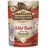 Carnilove cat wmm adult - divji prašič & kamilica, 85 g 85 g Cene