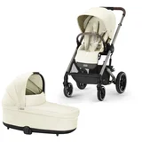 Cybex voziček 2v1 komplet balios s lux seashell beige