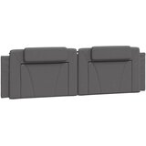  Okvir za krevet Viana bez madraca sivi 180x200 cm od umjetne kože | Eponuda.com
