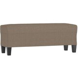 Klupa smeđesiva 100x30x30 cm od tkanine - Sivo-smeđa 100 x 35 x 41 cm | shoptok.hr