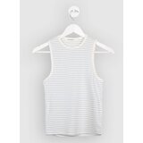 24COLOURS 12520A Striped Tank Top white | shoptok.hr