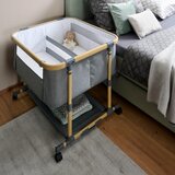 Jimmylee DODATNA POSTELJICA 84/84/83,2-71,3 cm siva, bela, ekru | Shoptok.si