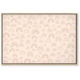  Slika - August Sky - Various Sizes of Rainbows in Calm Colors 60x40 U prirodnom drvenom okviru | shoptok.hr