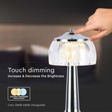  LED prigušiva stona lampa LED/1W/5V 3000-6000K 1800 mAh hrom | Eponuda.com