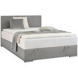 CARRYHOME POSTELJA Z VZMETNICO 90 cm x 200 cm , tekstil svetlo siva Cene