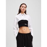 Karl Lagerfeld jeans Bluza črna / bela | Shoptok.si