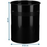 MID.YOU Koš Za Smeti Clean Iii, 15 L, Črna | Shoptok.si