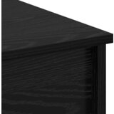 vidaXL s policom s pohranom Crni hrast 102 x 50 x 52.5 cm Konstruirano drvo | shoptok.hr