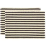 Platnena podloga 2 kom 33x48 cm Statement Stripe -