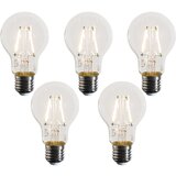 LUEDD Set van 5 E27 LED lampen A60 helder 3W 320 lm 2700K | Shoptok.si