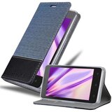 Cadorabo Ohišje, združljiv z Lenovo v temno modri črni barvi - zaščitni pokrov z magnetnim zapiranjem, stoječo funkcijo in režo za kartico, (20568839) | Shoptok.si