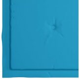  Sklopive vrtne stolice s jastucima 6 kom od masivne tikovine | shoptok.hr