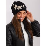 Wool Fashion Italia Cap-AT-CZ-2329-1.85-black-beige | shoptok.hr