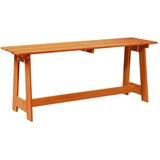 vidaXL Vanjska klupa Acacia 119x35x47 cm Masivno drvo bor | shoptok.hr