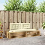  2 pcs Set vanjskih sofa Bijela | Eponuda.com