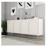 Hanah home komoda lyon 80 cream gold | ePonuda.com