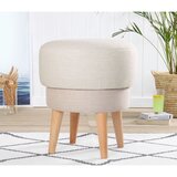 Atelier Del Sofa Giovas - Cream Cream Pouffe | Eponuda.ba