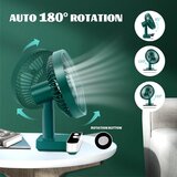 Venisymlis Namizni Ventilator Z Baterijskim Napajanjem Za Domačo Pisarno, Spalnico, (22070434) | Shoptok.si