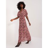 Italy Moda Dress-DHJ-SK-9656.19X-Black-Pink Cijene