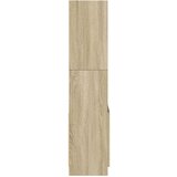 vidaXL Visoka komoda boja hrasta 63x33x140 cm od konstruiranog drva | shoptok.hr